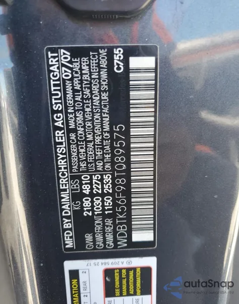 2019 Mercedes-Benz Clk 350 z USA, uszkodzony, nr VIN WDBTK56F98T089575